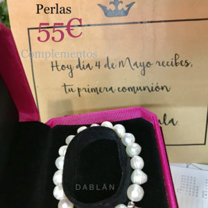 Pulsera perlas